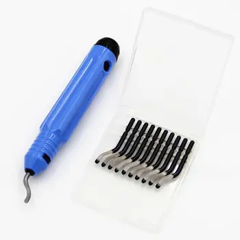 NB1100 Deburring Tool Scraper Handle Edge Trimming Knife Cutter Burr Remover for Metal Stainless Steel Aluminum Wood Plastic Edg
NB1100 Deburring Tool Scraper Handle Edge Trimming Knife Cutter Burr Remover for Metal Stainless Steel Aluminum Wood Plastic Edg