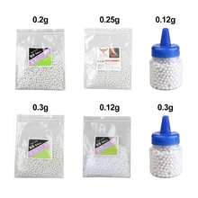 1000pcs Airsoft BB כדורי פיינטבול ציד רובה תחמושת טקטי אקדח תחמושת ירי רובה אקדח כדורים הקלע כדור(China)