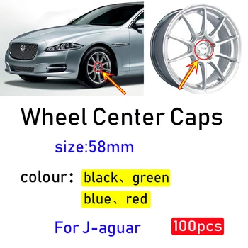 100pcs 58mm black red blue green car Wheel Center Caps Hub Rim covers For Jaguar XJ XJR XJ6 XF X F TYPE Car accessories
100pcs 58mm black red blue green car Wheel Center Caps Hub Rim covers For Jaguar XJ XJR XJ6 XF X F TYPE Car accessories