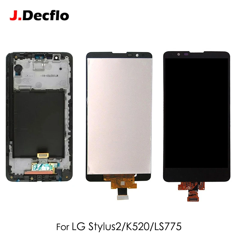 LCD Display For LG Stylus 2 K520 LS775 Touch Screen Digitizer Assembly Replacement Black White No/with Frame
LCD Display For LG Stylus 2 K520 LS775 Touch Screen Digitizer Assembly Replacement Black White No/with Frame