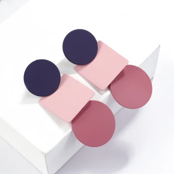 AENSOA Unique Korean Pendant Earrings For Women Statement Simple Candy Colors Geometric Long Drop Earrings Costume Jewellery INS
AENSOA Unique Korean Pendant Earrings For Women Statement Simple Candy Colors Geometric Long Drop Earrings Costume Jewellery INS