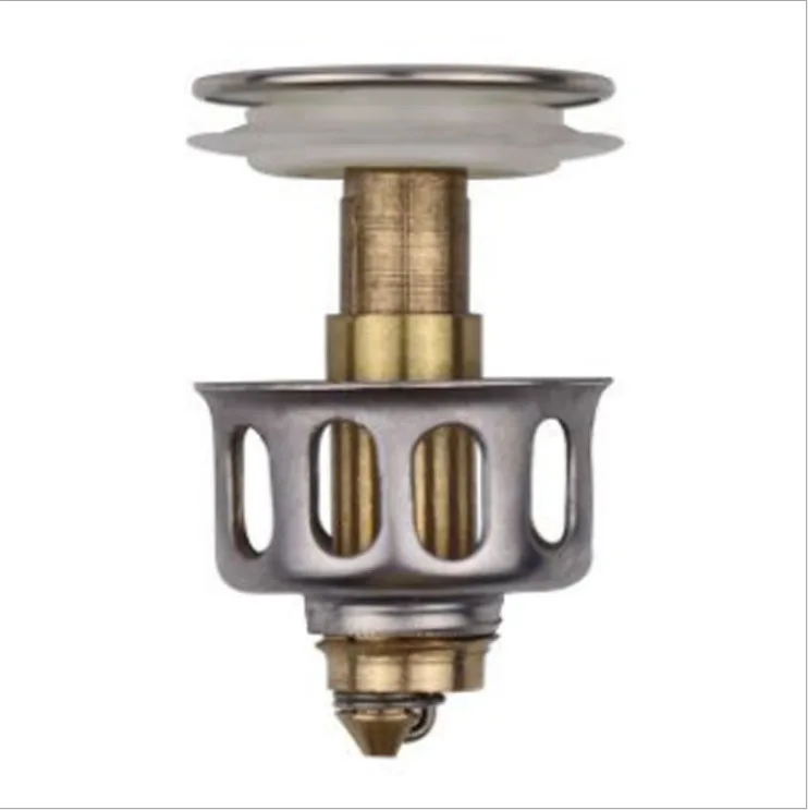 Bounce Drain Filter for Wash Basin Sink Drain Plug with Basket Basin Bouncing Core Drainer Leaking Plug Dropshipping New Arrival
Bounce Drain Filter for Wash Basin Sink Drain Plug with Basket Basin Bouncing Core Drainer Leaking Plug Dropshipping New Arrival