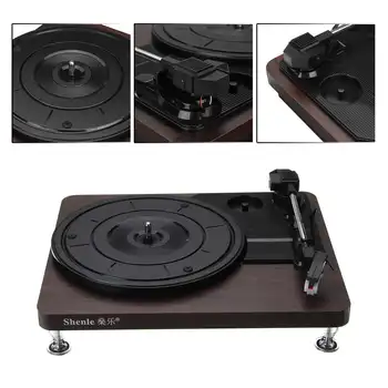 Universal 33 RPM Record Player Gramophone Turntable Disc Vinyl Audio RCA R/L Output Out USB DC 5V Wood Color Vinyl Record Play
Universal 33 RPM Record Player Gramophone Turntable Disc Vinyl Audio RCA R/L Output Out USB DC 5V Wood Color Vinyl Record Play