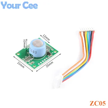 ZC05 Household Gas Sensor Module 100ppm UART Digital Output Methane Household Combustible Natural Gas Detection with Cable
ZC05 Household Gas Sensor Module 100ppm UART Digital Output Methane Household Combustible Natural Gas Detection with Cable