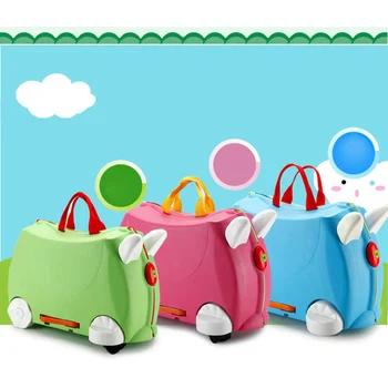 Fashion Travel Kids Luggage Stroller Multicolor Animal Modeling Suitcases Children Hard Case Suitcase Red Green Child Storage
Fashion Travel Kids Luggage Stroller Multicolor Animal Modeling Suitcases Children Hard Case Suitcase Red Green Child Storage