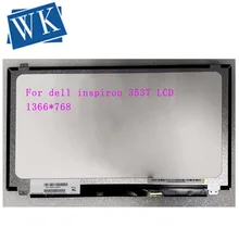 15,6 "piezas de repuesto para ordenador portátil para dell inspiron 3537 pantalla LCD de ordenador portátil monitor 40 pines HD 1366X768 monitor de reemplazo(China)