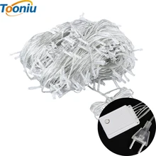 10M 20M 30M 50M Fada luz LED string Pátio decoração Do Casamento Do Natal do feriado AC220V e 110V luz ao ar livre À Prova D' Água(China)