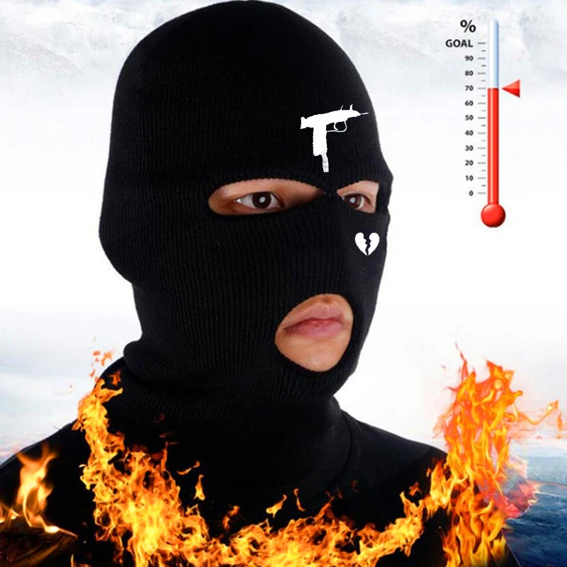 Fashion Neon Balaclava Threehole Ski Mask Tactical Mask Full Face Mask