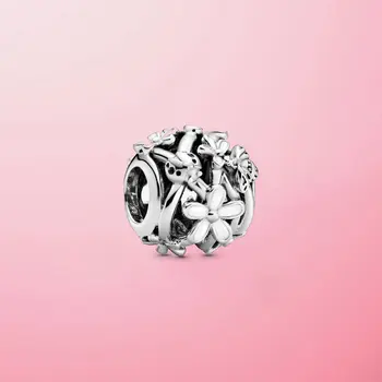 Fit Original Pamura Charms Bracelet 925 Sterling Silver Openwork White Daisy Flower Charm Beads DIY Jewelry Making
Fit Original Pamura Charms Bracelet 925 Sterling Silver Openwork White Daisy Flower Charm Beads DIY Jewelry Making