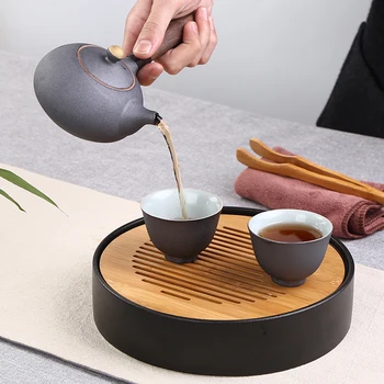 European Retro Side Pot Ceramic Cooking Teapot Ebony Handle Teapot Japanese Style Home Simple Kung Fu Tea Set Accessories Gift
European Retro Side Pot Ceramic Cooking Teapot Ebony Handle Teapot Japanese Style Home Simple Kung Fu Tea Set Accessories Gift