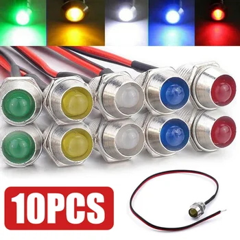 10pcs Car LED Indicator Lights Dash Luminous Lamp Driving Direction Beam DC 12V Bar Set Replacement Parts Bulb
10pcs Car LED Indicator Lights Dash Luminous Lamp Driving Direction Beam DC 12V Bar Set Replacement Parts Bulb