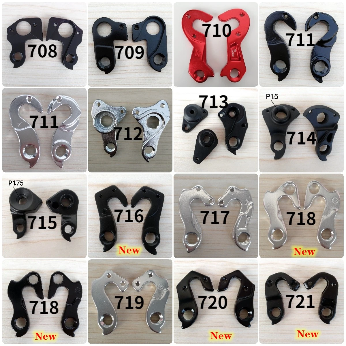 1 pc bicycle parts Bike Rear Derailleur Hanger Rear Gear Mech Derailleur Hanger Gear Hanger mech dropout fit for some Merida