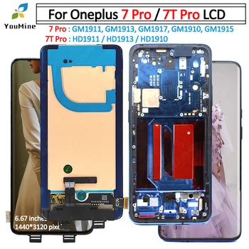 Original LCD For OnePlus 7 Pro LCD Display Touch Screen Digitizer Assembly Replacement For OnePlus 7t Pro LCD
Original LCD For OnePlus 7 Pro LCD Display Touch Screen Digitizer Assembly Replacement For OnePlus 7t Pro LCD