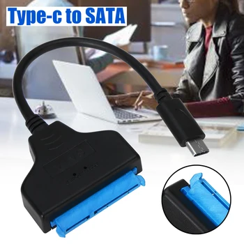 New Arrival 1pc USB 3.1 SATA 3 Cable Sata to Type C Adapter Support 2.5 Inches External HDD SSD Hard Drive 22 Pin Sata III Cable
New Arrival 1pc USB 3.1 SATA 3 Cable Sata to Type C Adapter Support 2.5 Inches External HDD SSD Hard Drive 22 Pin Sata III Cable
