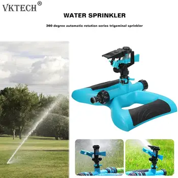 3 Nozzle 360 Degrees Rotating Garden Sprinkler Automatic Water Sprinkler Irrigation System for Lawn Courtyard Garden Sprayer
3 Nozzle 360 Degrees Rotating Garden Sprinkler Automatic Water Sprinkler Irrigation System for Lawn Courtyard Garden Sprayer