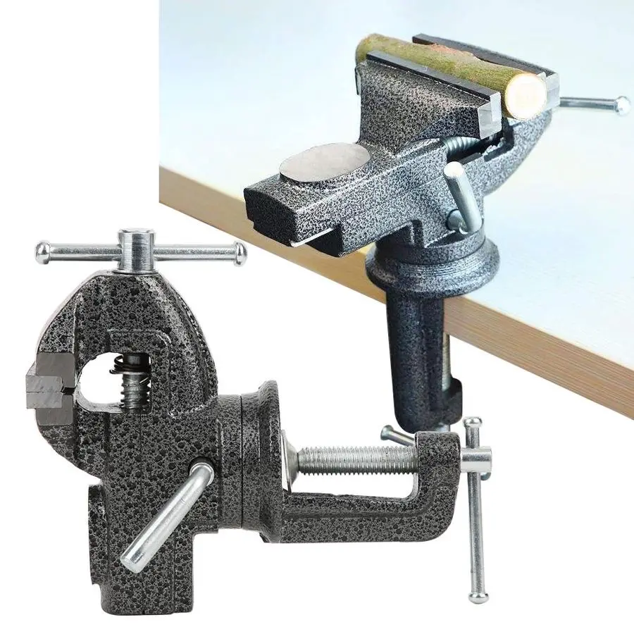 Cast Iron Multifunctional Mini Table Vise 50 Type 360 Degree 68mm Rotation Hand Tool Smooth Track
Cast Iron Multifunctional Mini Table Vise 50 Type 360 Degree 68mm Rotation Hand Tool Smooth Track