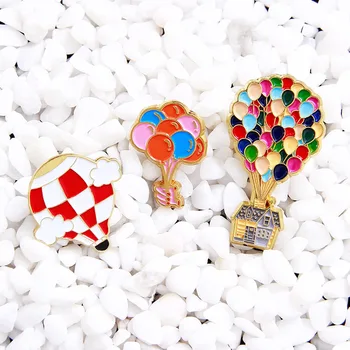 Colourful Balloon Pins Cartoon Movie Up Enamel Pin Hot Air Balloon Brooch Badges Lapel Pins Jewelry
Colourful Balloon Pins Cartoon Movie Up Enamel Pin Hot Air Balloon Brooch Badges Lapel Pins Jewelry