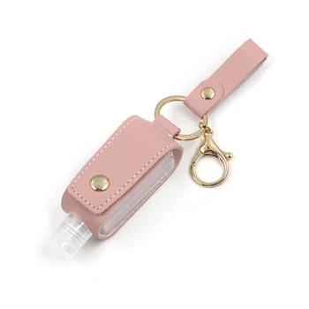 Portable Empty Travel Bottle Set PU Leather Pouch Holder Keychain Refillable
Portable Empty Travel Bottle Set PU Leather Pouch Holder Keychain Refillable