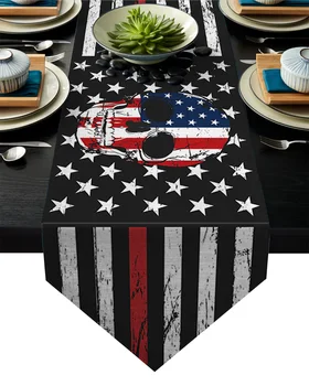 Independence Day American Flag Skull Table Runner Table Flag Home Party Decorative Tablecloth Table Runners
Independence Day American Flag Skull Table Runner Table Flag Home Party Decorative Tablecloth Table Runners