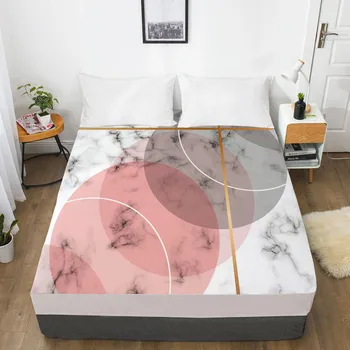 Fitted Sheet 3D Bed Mattress Fitted Cover Custom Design Bed Linens Sheets Bedsheet 152x203 Geometry Marble Printed Bedding
Fitted Sheet 3D Bed Mattress Fitted Cover Custom Design Bed Linens Sheets Bedsheet 152x203 Geometry Marble Printed Bedding