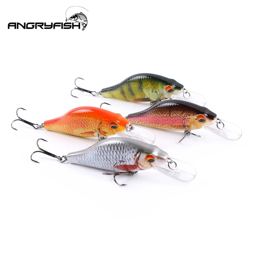 Angryfish популярная рыболовная приманка с объемными глазами 8 5 см 10 г whopper plopper цветов