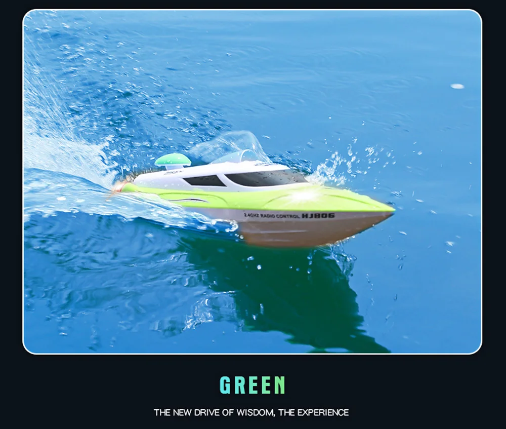 HJ806 2.4G RC Boat 200 Meters Control Distance / Cooling Water System / 35km/h High-speed