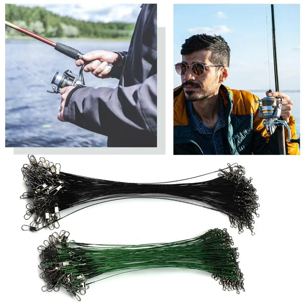 Nylo Super Strong Fishing Front Line 15cm-30cm Material Fishline for Carp Replacement Anti-bite Stainless Steel Anti-Winding
Nylo Super Strong Fishing Front Line 15cm-30cm Material Fishline for Carp Replacement Anti-bite Stainless Steel Anti-Winding