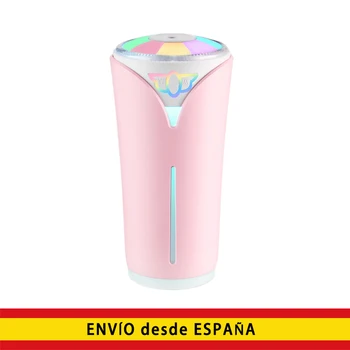 280mL ultrasonic humidifier with LED lighting 7 colors light, portable USB air humidifier for car, home Baby
280mL ultrasonic humidifier with LED lighting 7 colors light, portable USB air humidifier for car, home Baby