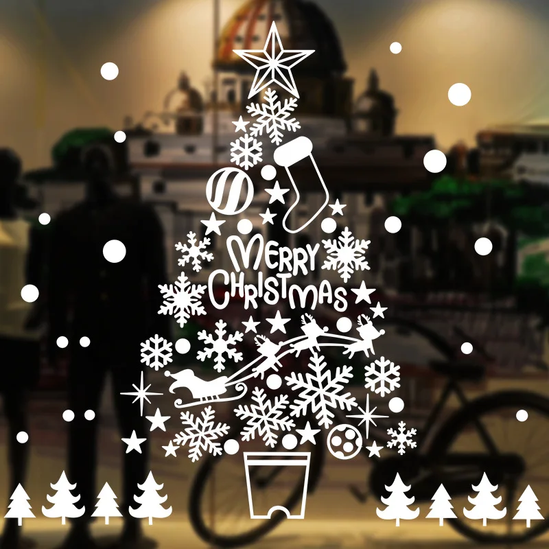 2020 Merry Christmas Window Sticker Happy New Year Wall Stickers Transparent Santa Claus Decoration for shop Home
2020 Merry Christmas Window Sticker Happy New Year Wall Stickers Transparent Santa Claus Decoration for shop Home