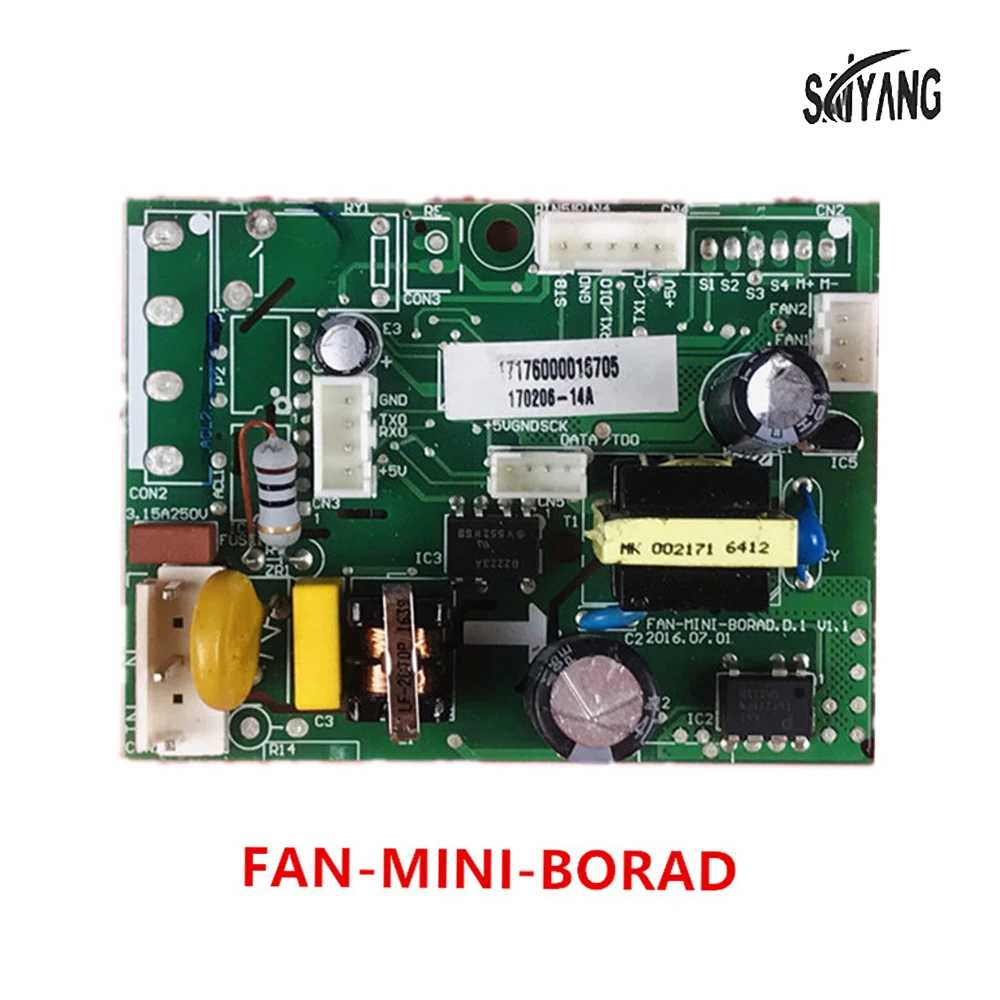 Оригинальная запрограммированная материнская плата FAN-MINI-BOARD для посудомоечной машины Midea
Оригинальная запрограммированная материнская плата FAN-MINI-BOARD для посудомоечной машины Midea