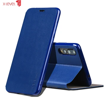 For Huawei P20 P20 Pro Case X-Level Classic Shockproof Soft TPU Back Case + PU Flip Cover for Huawei P30 P30 Pro Case Bracket
For Huawei P20 P20 Pro Case X-Level Classic Shockproof Soft TPU Back Case + PU Flip Cover for Huawei P30 P30 Pro Case Bracket