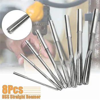 8Pcs/Set Straight Shank Reamer Precision H7 HSS Chucking Hand Reamers Set Cutter Tool 3/4/5/6/7/8/9/10mm For Bore Machine Tools
8Pcs/Set Straight Shank Reamer Precision H7 HSS Chucking Hand Reamers Set Cutter Tool 3/4/5/6/7/8/9/10mm For Bore Machine Tools