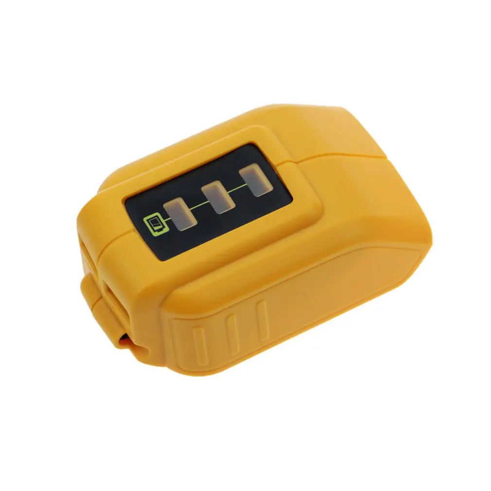 USB Power Charging Adapter Converter Power Tool Battery For DE18V 14.4V 12V DCB204 DCB200 DCB120 DCB100 Li-ion Battery DCB090
USB Power Charging Adapter Converter Power Tool Battery For DE18V 14.4V 12V DCB204 DCB200 DCB120 DCB100 Li-ion Battery DCB090