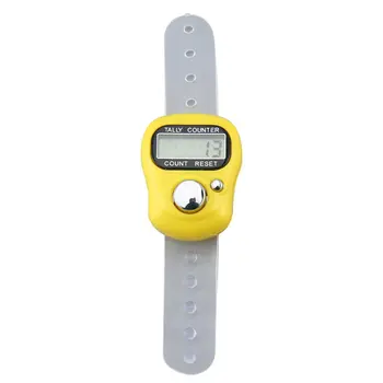 1pc Creative Stitch Marker Row Counter LCD Electronic Digit Finger Ring Digital Tally Counter Clicker Timer
1pc Creative Stitch Marker Row Counter LCD Electronic Digit Finger Ring Digital Tally Counter Clicker Timer