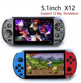 2020 NEW 5.1 inch Handheld Portable Game Console Dual Joystick 8GB preloaded 1000 free games support TV Out video game machine 
2020 NEW 5.1 inch Handheld Portable Game Console Dual Joystick 8GB preloaded 1000 free games support TV Out video game machine