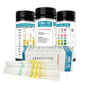 50/100pcs URS-10T Laboratory Household PH Test Urine Test Strips 10 Urine Parameter Test Strips , Nitrite, Urobilinogen, Protein
50/100pcs URS-10T Laboratory Household PH Test Urine Test Strips 10 Urine Parameter Test Strips , Nitrite, Urobilinogen, Protein