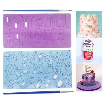 1 Sheet of DIY Embossed Mold Alphabet Number Cake Cookie Molds Fondant Cutter Cake Tools Fondant Decor Baking Tools
1 Sheet of DIY Embossed Mold Alphabet Number Cake Cookie Molds Fondant Cutter Cake Tools Fondant Decor Baking Tools