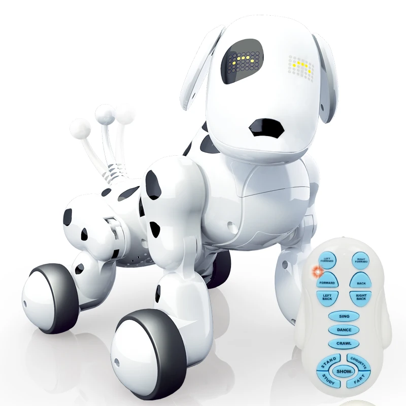 2020 New Remote Control Smart Robot Dog Remote Control Toys Children Robot Dog Toy Electronic Pet kids Birthday Gift
2020 New Remote Control Smart Robot Dog Remote Control Toys Children Robot Dog Toy Electronic Pet kids Birthday Gift