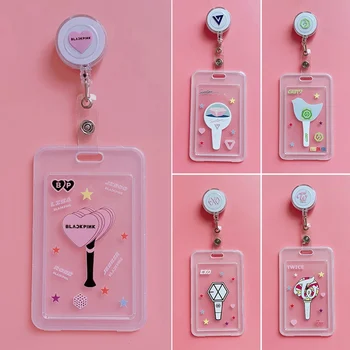 Kpop Blackpink GOT7 EXO TWICE SEVENTEEN Star Series Bus Pass Card Set ID Card Sets Lanyard Student Card Holder Stretchable
Kpop Blackpink GOT7 EXO TWICE SEVENTEEN Star Series Bus Pass Card Set ID Card Sets Lanyard Student Card Holder Stretchable