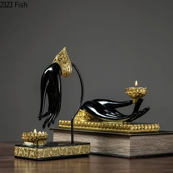 Bergamot Candle Holders Buddhism Religious Activities Candlestick Resin Lotus Candles Stand Furnishings Zen Rustic Home Decor
Bergamot Candle Holders Buddhism Religious Activities Candlestick Resin Lotus Candles Stand Furnishings Zen Rustic Home Decor