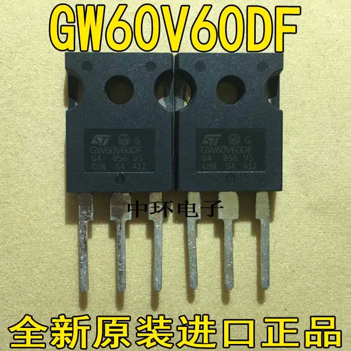 10pcs/lot STGW60V60DF GW60V60DF 600V 60A TO-247