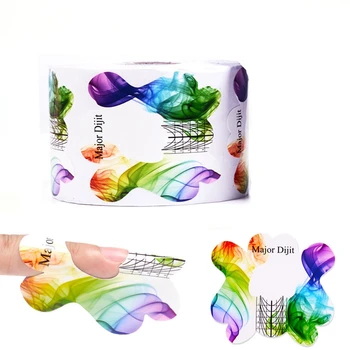 300Pcs Professional Nail Forms Acrylic Curve Nails Gel French Nail Extension Nail Art Guide Form Sticker Tips
300Pcs Professional Nail Forms Acrylic Curve Nails Gel French Nail Extension Nail Art Guide Form Sticker Tips