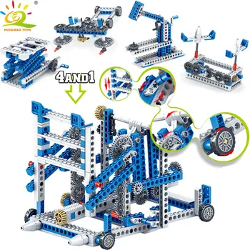 TOYS 354pcs 4in1 Inventor Truck Compatible Technics Engineer Cars Bricks for Children Machine Building Blocks
TOYS 354pcs 4in1 Inventor Truck Compatible Technics Engineer Cars Bricks for Children Machine Building Blocks