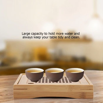 Mini Square Bamboo Tea Tray Drainage Water Storage Kung Fu Tea Set Room Board Table Chinese Tea Cup Ceremony Tools
Mini Square Bamboo Tea Tray Drainage Water Storage Kung Fu Tea Set Room Board Table Chinese Tea Cup Ceremony Tools