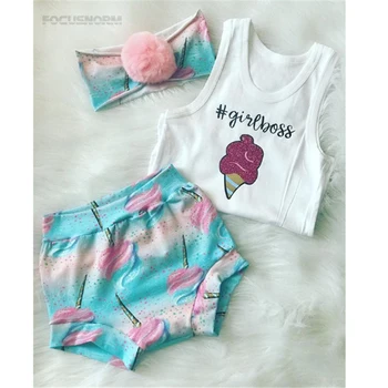 0-24M Fashion Infant Kids Girls Letter Ice Cream Print Print Clothes Sets 3pcs Sleeveless Tops Shorts Headband Outfit 
0-24M Fashion Infant Kids Girls Letter Ice Cream Print Print Clothes Sets 3pcs Sleeveless Tops Shorts Headband Outfit