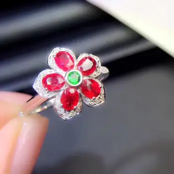 Fine Jewelry Pure 18 K White Gold Real 100% Natural Red Ruby 1.5ct Diamonds Jewelry Female's Rings for Women Fine Ring
Fine Jewelry Pure 18 K White Gold Real 100% Natural Red Ruby 1.5ct Diamonds Jewelry Female's Rings for Women Fine Ring