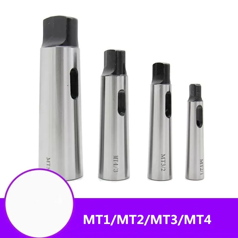 Reducer sleeve MT1 MT2 MT3 MT4 flat tail Mo style drill sleeve tapered shank drill middle sleeve milling lathe reducer sleeve
Reducer sleeve MT1 MT2 MT3 MT4 flat tail Mo style drill sleeve tapered shank drill middle sleeve milling lathe reducer sleeve