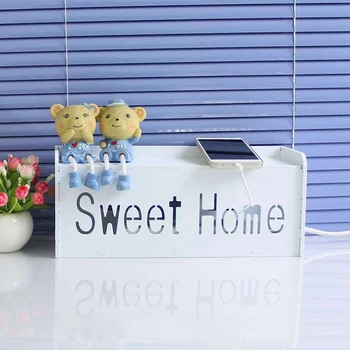 Waterproof Eco-friendly Board Desktop Decor DIY Cable Management Container Office Wire Home Socket Power Storage Box Organizer
Waterproof Eco-friendly Board Desktop Decor DIY Cable Management Container Office Wire Home Socket Power Storage Box Organizer