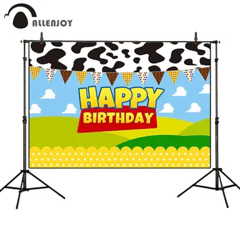 Allenjoy Cow Pattern Texture Photozone Mountain Cloud Flag Dot Colorful Cartoon Baby Backdrop Curtain Happy Birthday Party Decor
Allenjoy Cow Pattern Texture Photozone Mountain Cloud Flag Dot Colorful Cartoon Baby Backdrop Curtain Happy Birthday Party Decor