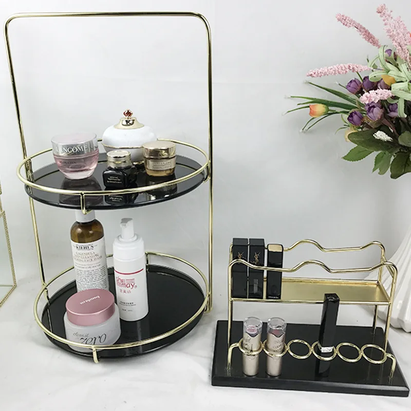 Shaking Voice Network Red Makeup Storage Box Desktop Storage Rack Storage Shelf xiang shui jia Dresser Storage Rack Gold
Shaking Voice Network Red Makeup Storage Box Desktop Storage Rack Storage Shelf xiang shui jia Dresser Storage Rack Gold